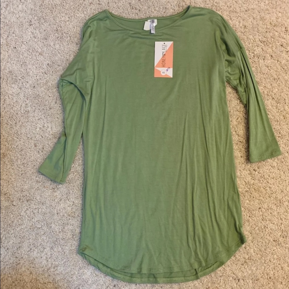 Honey and lace tunic